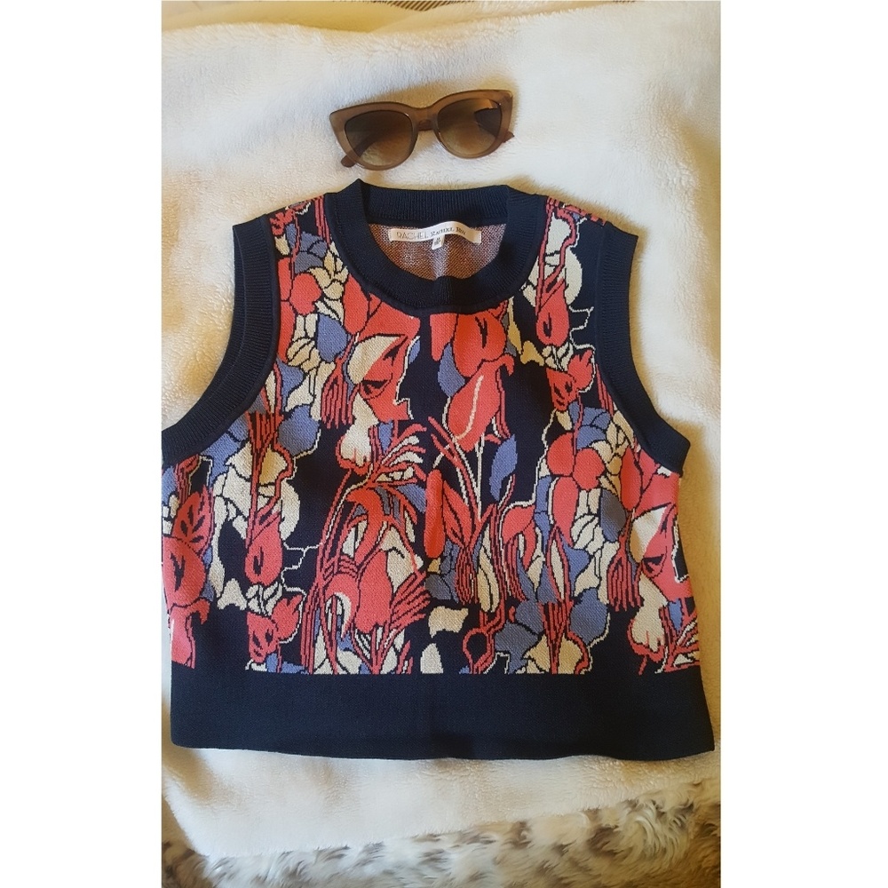 Rachel Roy floral crop top